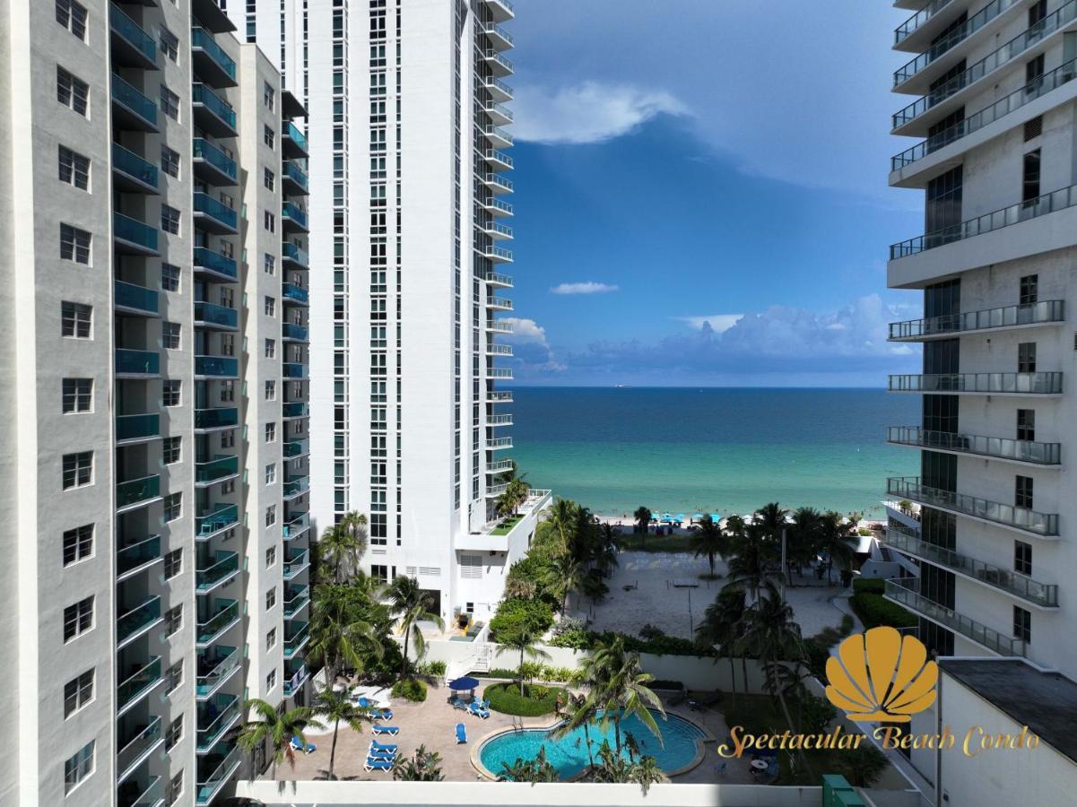 Luxury Beachfront Condo Private Beach Access, Pool & Game Room!!! 好莱坞 外观 照片