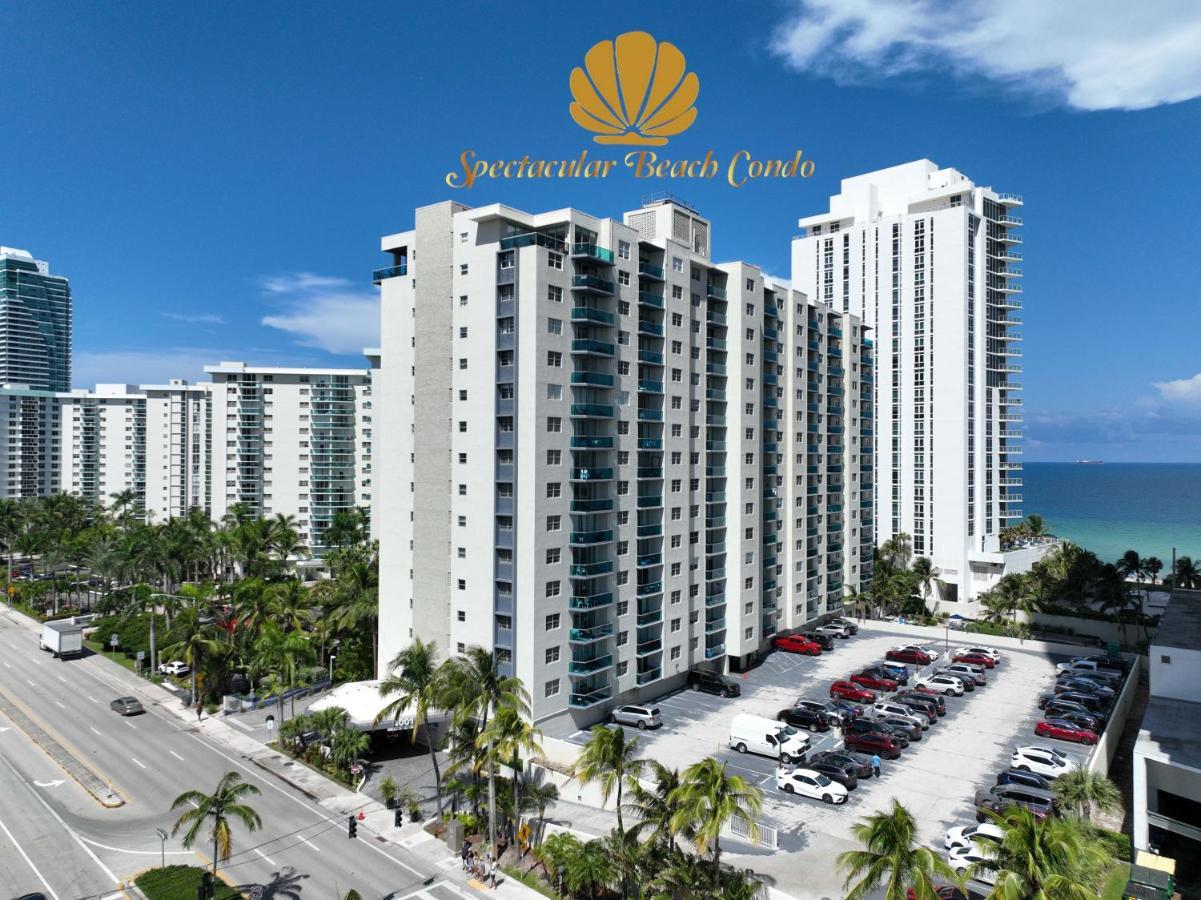 Luxury Beachfront Condo Private Beach Access, Pool & Game Room!!! 好莱坞 外观 照片