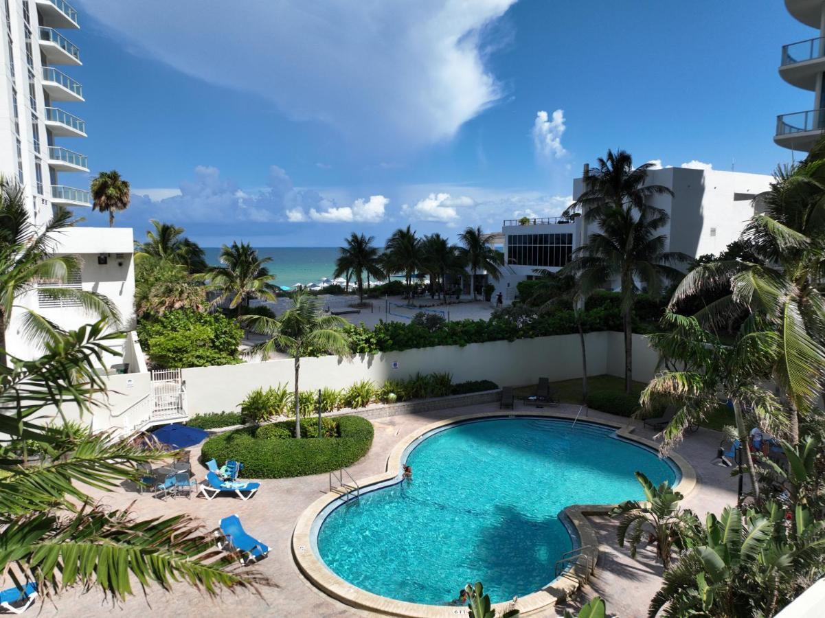 Luxury Beachfront Condo Private Beach Access, Pool & Game Room!!! 好莱坞 外观 照片